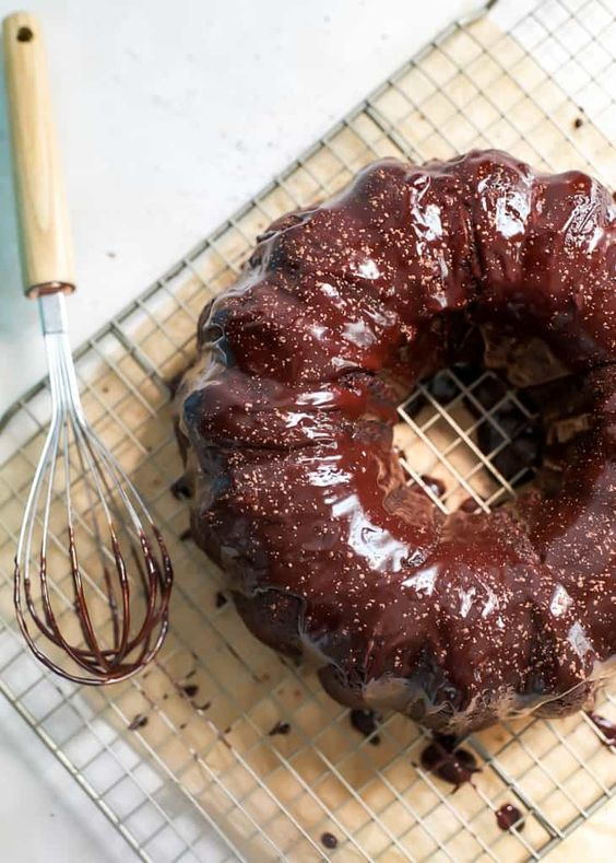Chocolate Zucchini Bundt Cake Recipe -